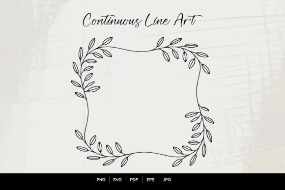 Download Floral Frame Line Art - Frame Collection