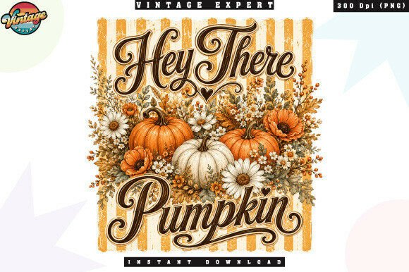 Download Vintage Autumn Pumpkin Bouquet PNG - Autumn Collection